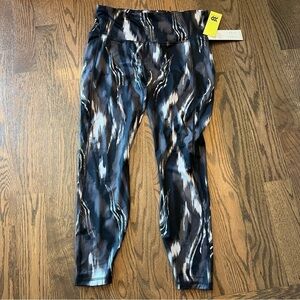 NWT all in motion contour power waist high rise 7/8 legging size XL